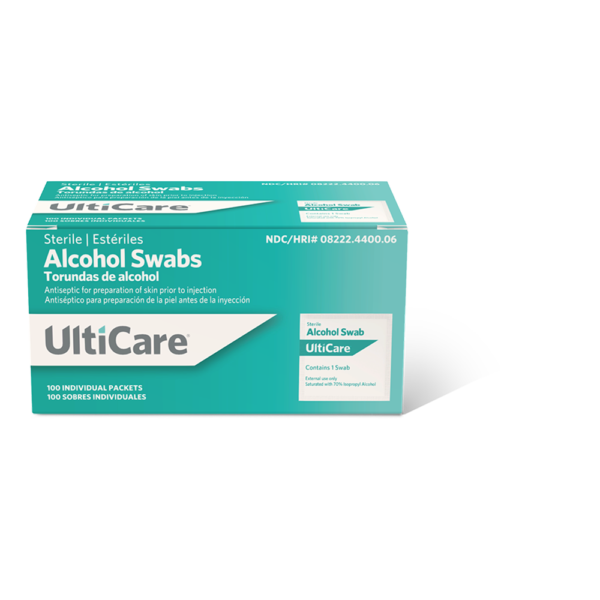 Ultimed Ulticare ALCOHOL PADS, 200/bx