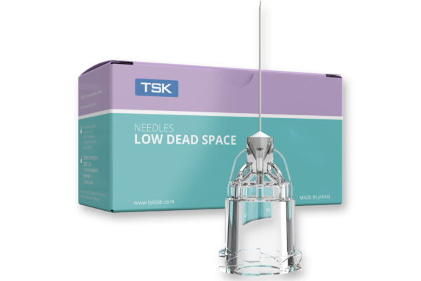 TSK LOW DEAD SPACE & INVISIBLE NEEDLES, 33g x 9mm, 100/bx